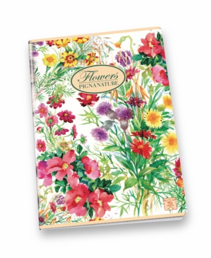 ZESZYT A5 42K LI PIGNA NATURE FLOWERS EKO 0208835C