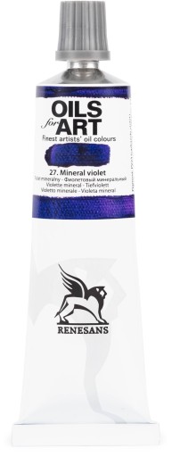 Farba olejna Oil for Art 60ml 27. Fiolet mineralny