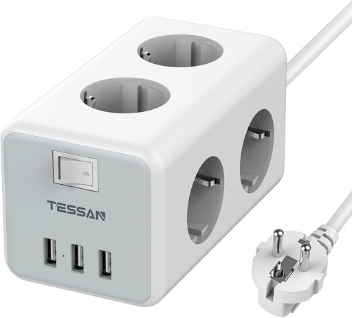 LISTWA ZASILAJĄCA PODŁOGOWA BIURKOWA ŚCIENNA USB