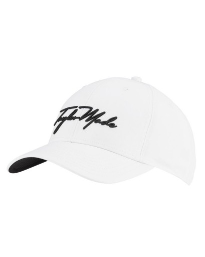 TAYLORMADE SCRIPT SEEKER HAT WHITE