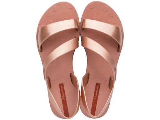 Sandały damskie Sportowe Ipanema Vibe Płaskie Eleganckie Wygodne Różowe 38