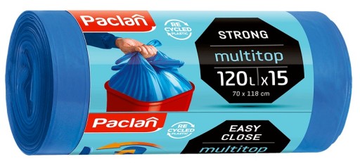 PACLAN Worki na Śmieci MULTITOP z Uszami 120L A'15