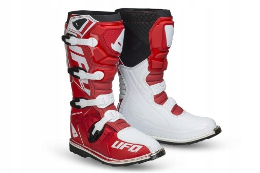 UFO BUTY MOTOCROSS ENDURO OBSIDIAN CZERWONE 38