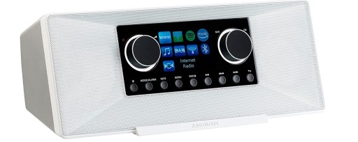 INTERNETOWE RADIO CYFROWE MD89289 WI-FI DAB+ FM USB BLUETOOTH BIAŁE 2x6W