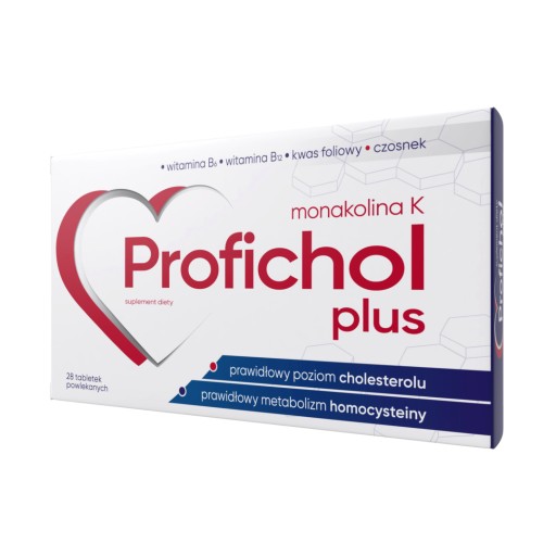 Profichol Plus 28 tabletek MONOKALINA 10mg