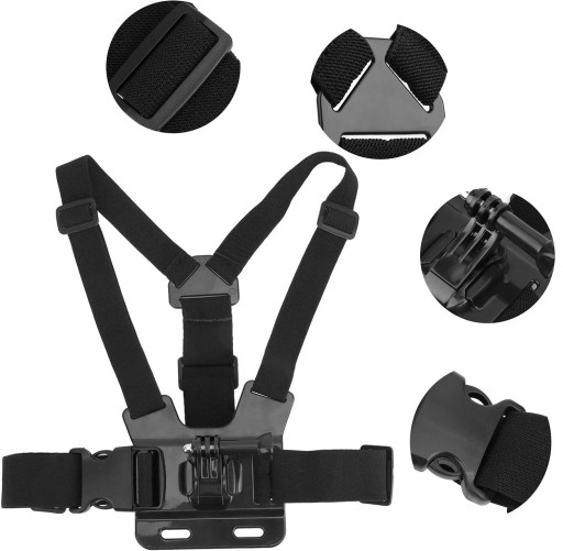 Szelki uchwyt na klatkę na telefon smartfon GOPRO kamera