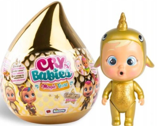 CRY BABIES MAGIC TEARS ZŁOTA EDYCJA NIESPODZIANKA