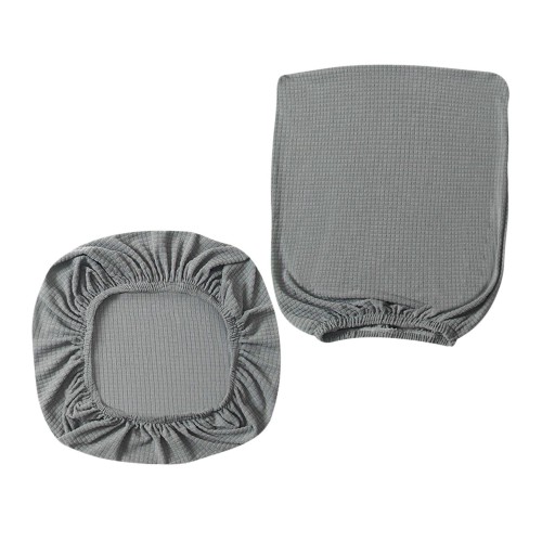 Computer And Office Cover Split Polyester Universal Desk Task Covers Gray