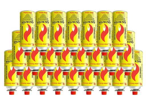 GAZ kartusz do kuchenki turystycznej palnika NABÓJ 400ml x24 TIR CAMPING