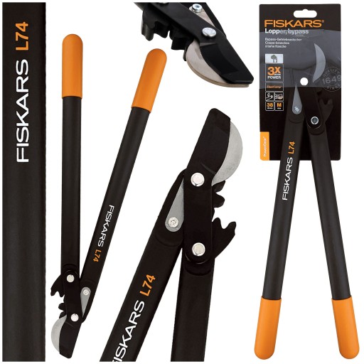 Sekator Fiskars Nożyce Do Gałęzi Nożycowy Mocny