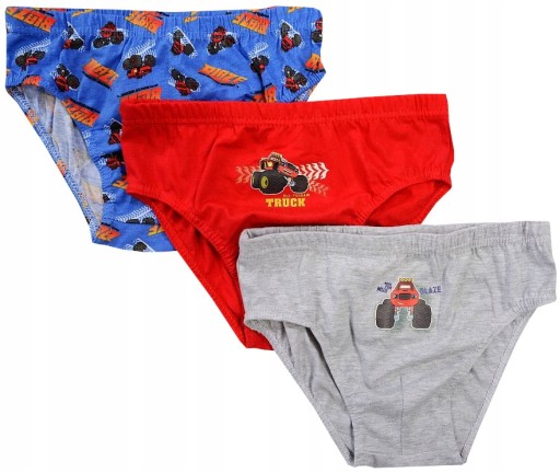 BLAZE MEGA SLIPY MAJTKI 3-PACK 122/128 E260D