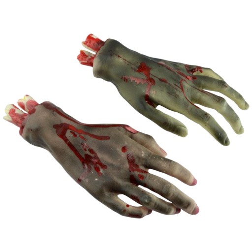 Rekwizyty na ręce na Halloween, rekwizyty kostiumo