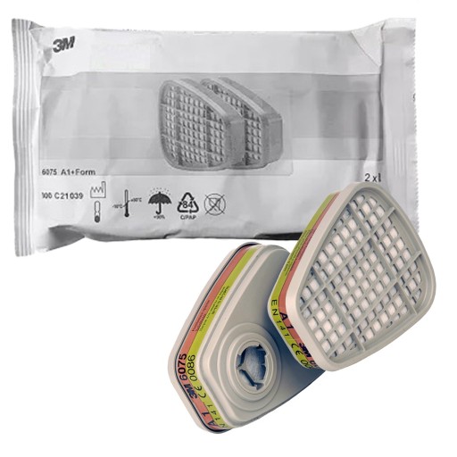 Pochłaniacz na Formaldehyd Filtr Ochrona Przed Gazami 3M 6075 A1 Oryginalny