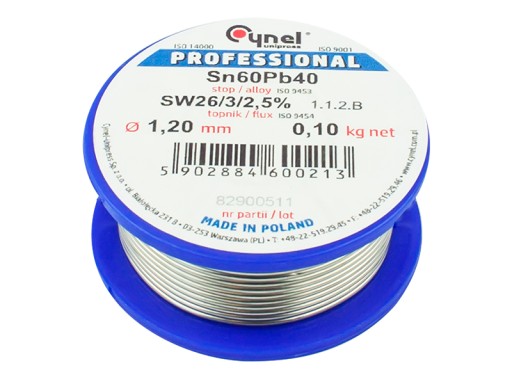 CYNA Z TOPNIKIEM 1,2mm 100g CYNEL