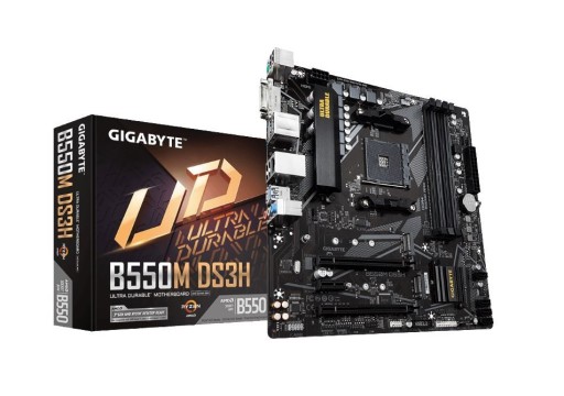 Płyta główna B550M DS3H AM4 4DDR4 HDMI/DVI M.2