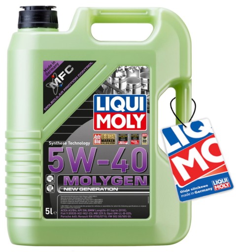 LIQUI MOLY MOLYGEN NEW GENERATION 5W40 5L 8536