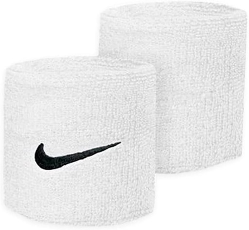 OPASKA NA RĘKĘ NIKE SWOOSH, FROTKA AC2350 2 PAK 2 SZTUKI TENIS TRENING
