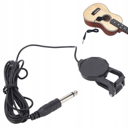 ClipOn Pickup mikrofon Piezo skrzypce gitara
