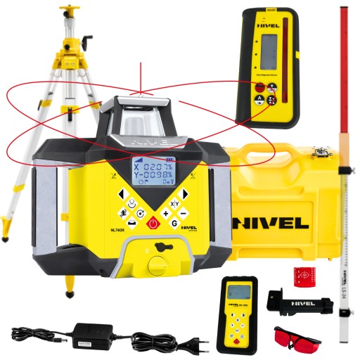 Niwelator laserowy Nivel System niwelator terenu niwelator nivel nl740R