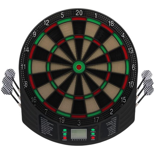 DART ELEKTRONICZNY DO GRY ENERO 47CM RZUKI 18 GIER
