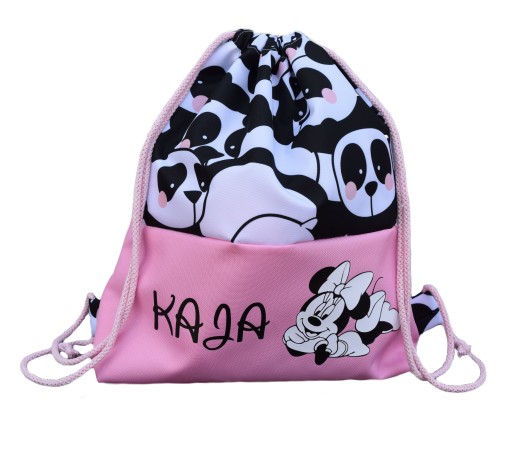 WOREK ZE SZNURKIEM WORKOPLECAK IMIĘ MINNIE NA WF