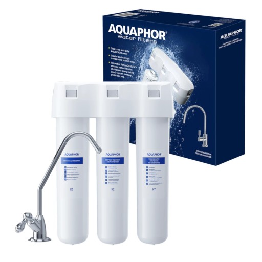 Aquaphor Kryształ A Filtr do wody pod zlewozmywak zestaw z kranikiem