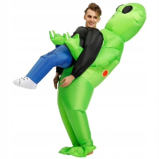 NADMUCHIWANY KOSTIUM STRÓJ KOSMITY ALIEN ROZM. A
