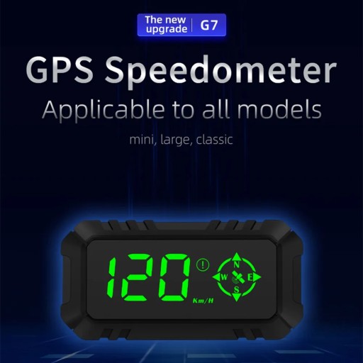 G7 GPS HUD Display Speedometer Digital Car Head-Up Display Over-spee~77573