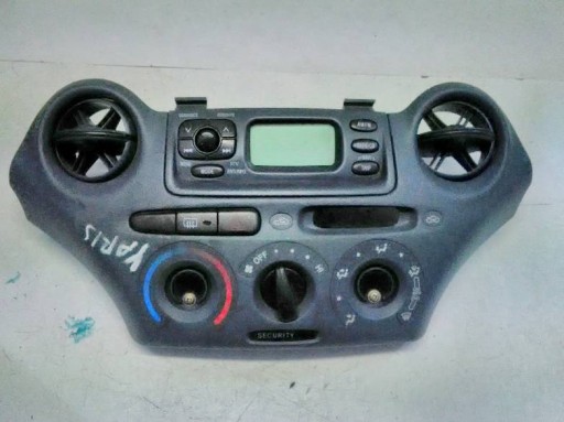 panel klimatyzacji TOYOTA YARIS