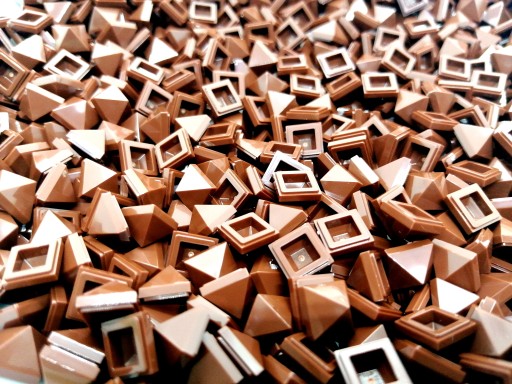 Lego 22388 Slope 45 Pyramid R.Brown 25szt. Nowe