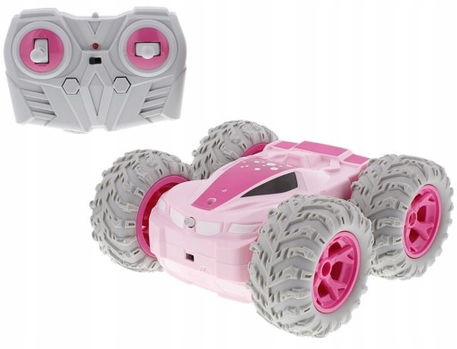 AUTO ZDALNIE STEROWANE OBROTOWE TWISTER DLA DZIEWCZYNKI RC Racer 360 A