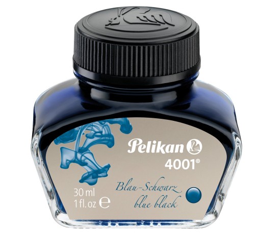 ATRAMENT 30 ML. PELIKAN CZARNO/ NIEBIESKI (GRANATOWY)
