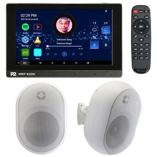DEXON RADIO INTERNETOWE PODTYNKOWE Z BLUETOOTH SD
