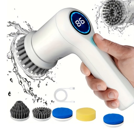 OBROTOWA ELEKTRYCZNA SZCZOTKA SPIN SCRUBBER DO CZYSZCZENIA