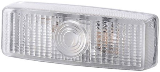 LAMPA ŻARÓWKOWA OBRYSOWA PROSTOKĄTNA BIAŁA