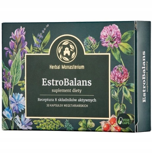 ESTROBALANS na objawy menopauzy klimakterium 30szt