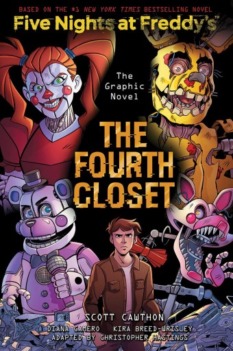 Książka Komiks FNaF 3 The Fourth Closet Freddy's