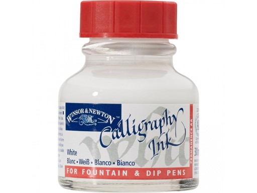 TUSZ DO KALIGRAFII 30ML WHITE Winsor&Newton