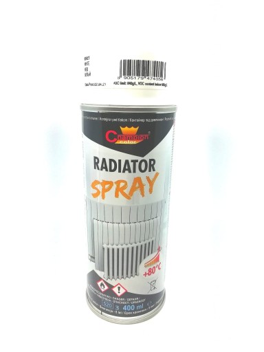 FARBA EMALIA DO KALORYFERÓW SPRAY BIAŁY POŁYSK