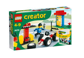 nowy LEGO 4173 creator basic Max's Pitstop Maxa MISB 2001