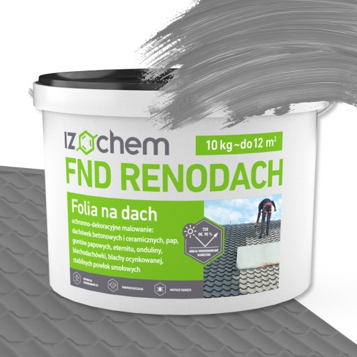 PAPA W PŁYNIE FOLIA W PŁYNIE RENOWACJA IZOCHEM RENODACH szary 10kg