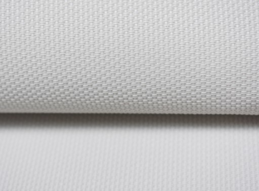 Siatka na leżaki pvc BIAŁA mocna nr48 szer.160cm