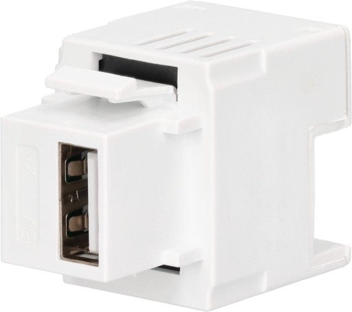Moduł Keystone Ładowarka USB-A 5V/2A biały