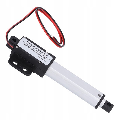 MAŁY SIŁOWNIK ELEKTRYCZNY 12V WYSUW 50MM