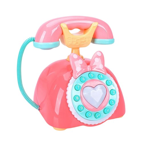 Retro telefoniczna z lekką maszyną do