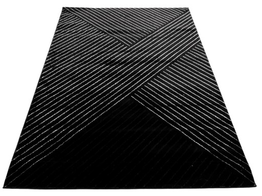 Dywan EMERALD LAMELE glamour ze srebrnym 200x290