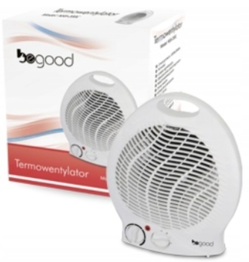 TERMOWENTYLATOR BEGOOD NSB-200C nowy gwar 2000W