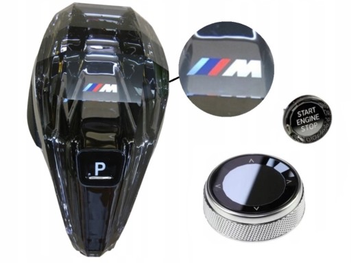 Zestaw Kryształowy Zestaw Zmiany Biegów Stylowy Do BMW 5 F10 F18 2010-2012