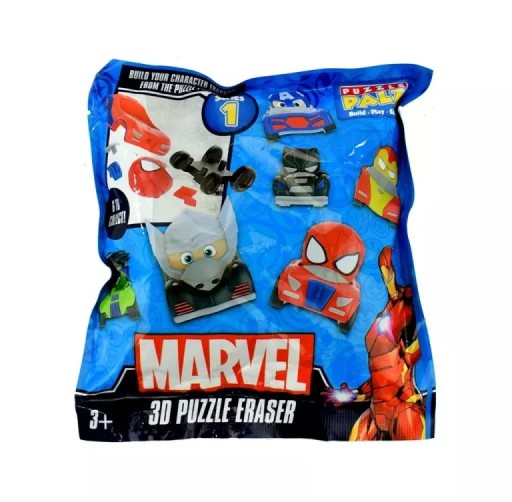 PIZZLE PALZ MARVEL 3D PUZZLE ERASER