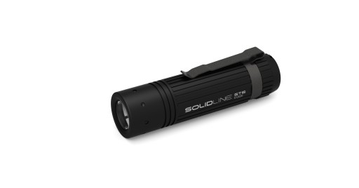 Ledlenser Solidline ST6 Black, latarka bateryjna,